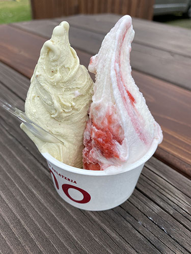 美味しかったジェラート
