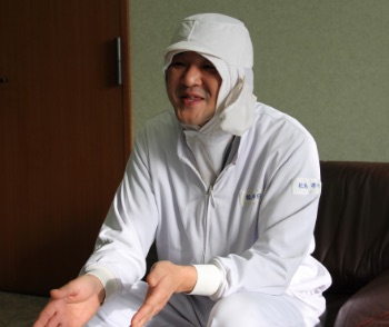 株式会社見方 製造部 パティシエール料理長 次長
松島孝行様